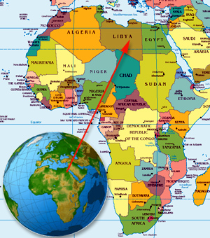 “Who The Hell Do You Think You Are?” Farrakhan Blasts Obama On Libya Bombing Africa Libya map 2
