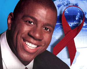 Magic Johnson: Living with HIV