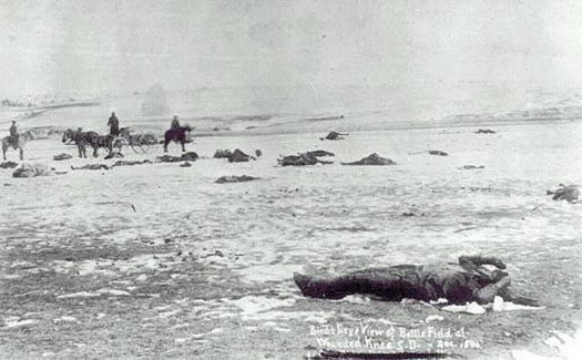 racism fuelled the battle of wounded knee Wounded knee, creek, rising in sw sdak and flowing nw to the white river site of the last major battle of the indian wars after the death of sitting bull , a band of sioux, led by big foot, fled into the badlands, where they were captured by the 7th cavalry on dec 28, 1890, and brought to the creek. racism fuelled the battle of wounded knee Wounded knee, creek, rising in sw sdak and flowing nw to the white river site of the last major battle of the indian wars after the death of sitting bull , a band of sioux, led by big foot, fled into the badlands, where they were captured by the 7th cavalry on dec 28, 1890, and brought to the creek.