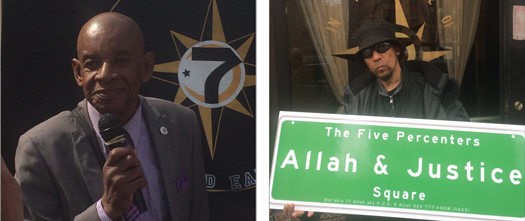 Five Percenters unveil Allah and Justice Square in Harlem